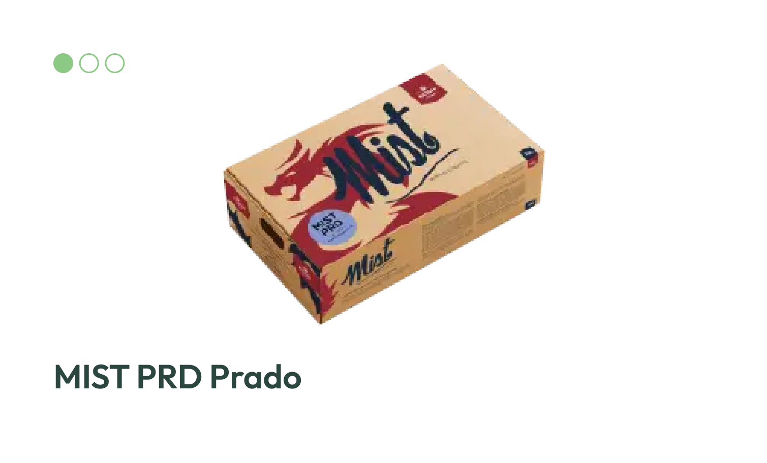 MIST PRD Prado